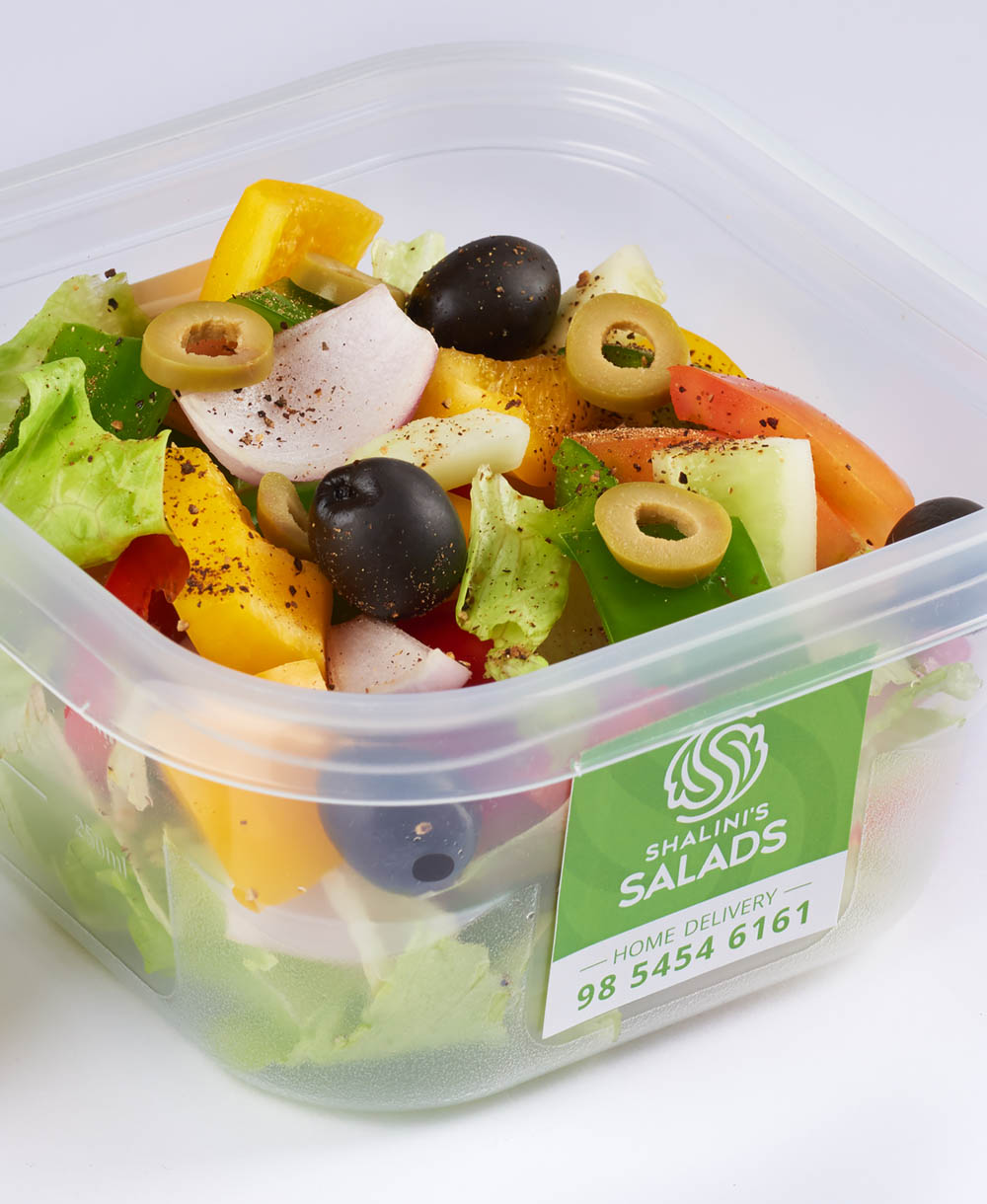 Fresh premium salad bowl from Shalini's Salads